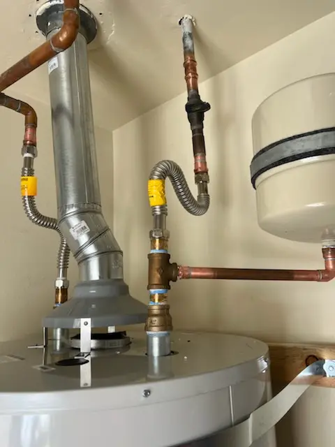Water heater installation and plumbing repair in Fishersville